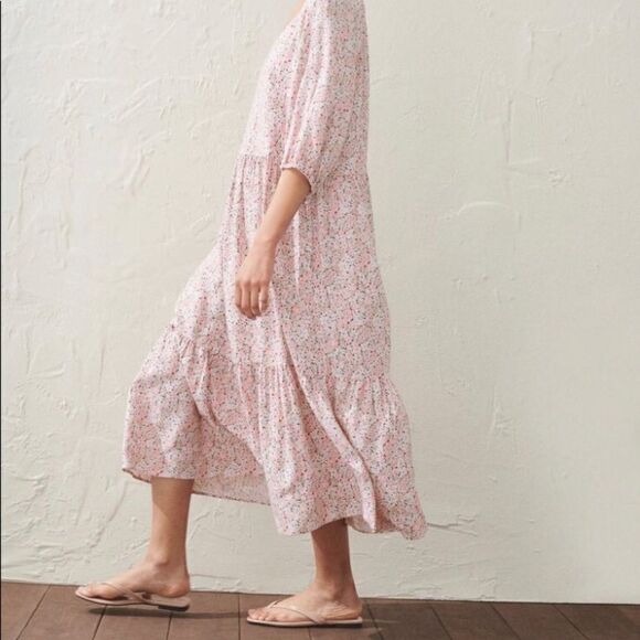 Puff sleeves floral dress H&M. New - Picture 11 of 13